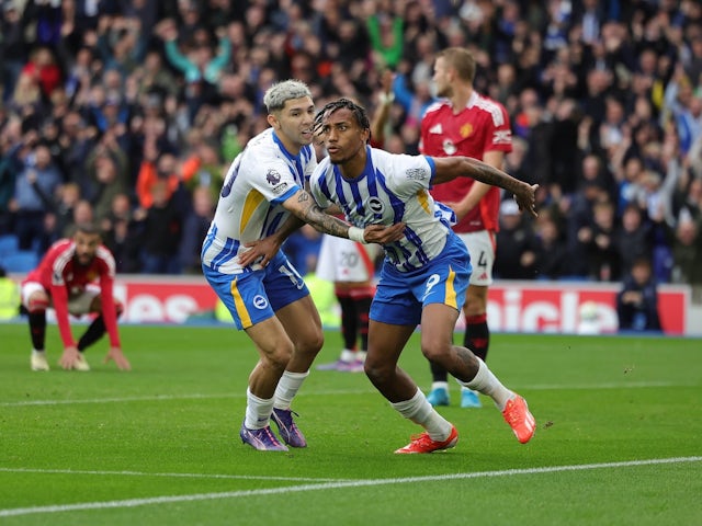 Pedro nets last-gasp winner as Brighton overcome Man United at the Amex