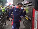 Manchester United's Jadon Sancho before the Premier League match at the American Express Stadium, on August 20, 2024