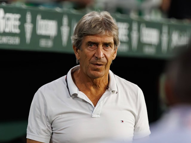 Manuel Pellegrini, coach of Real Betis, on August 15, 2024