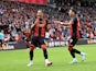 Marcus Tavernier (16) of AFC Bournemouth celebrates scoring the opening goal during the Premier League match between Bournemouth and Newcastle United at the Vitality Stadium on August 25, 2024