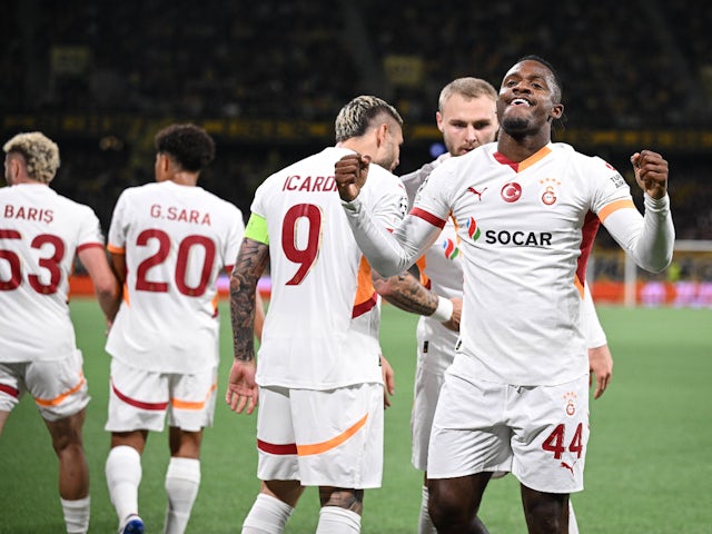 Michy Batshuayi Champions League 2024-2025 qualifying season first leg BSC Young Boys Bern vs Galatasaray