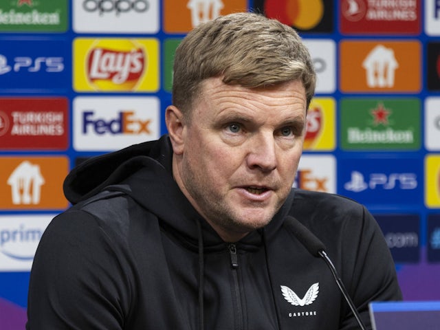 Eddie Howe Newcastle United, Head Coach at the post-match press conference on August 20, 2024