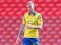 Las Palmas forward Oli McBurnie on August 11, 2024