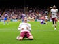 West Ham United's Jarrod Bowen celebrates scoring against Crystal Palace on August 24, 2024