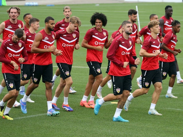 VfB Stuttgart training in Germany, Stuttgart, on August 20, 2024 [on August 22, 2024]