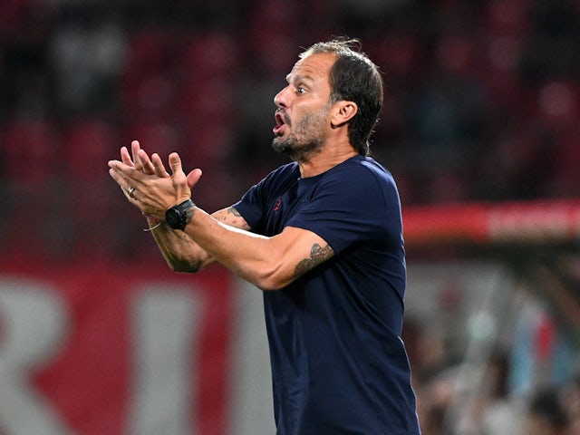 ALBERTO GILARDINO, coach, Serie A 2024-25 Monza-Genoa