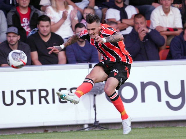 Anastasios Donis during their UEFA Europa League play offs game between RFS (Latvia) and APOEL (Cyprus), on August 22, 2024 [on August 27, 2024]