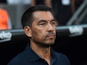 Besiktas head coach Giovanni van Bronckhorst on August 18, 2024