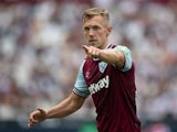 West Ham United's James Ward-Prowse in action on August 10, 2024