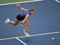 Karolina Muchova in action at the US Open on August 31, 2024