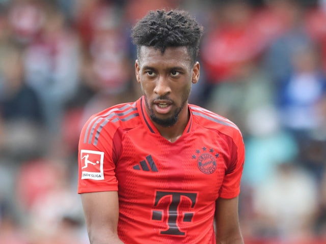 Bayern Munich's Kingsley Coman on August 20, 2024