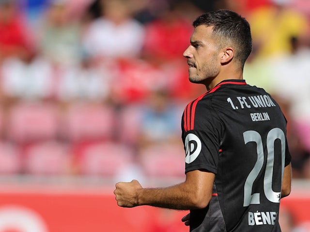 Union Berlin's Laszlo Benes on August 24, 2024