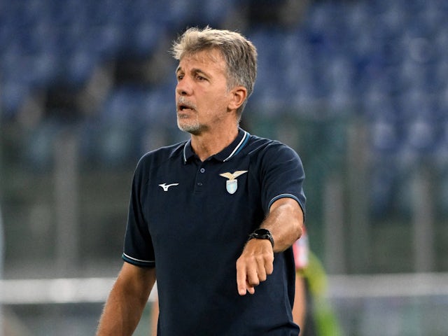 MARCO BARONI, coach, Serie A 2024-25 Lazio-Venice