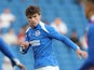 Brighton & Hove Albion's Matt O'Riley during the warm-up before the match on August 27, 2024