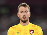 Bournemouth's Neto pictured on August 28, 2024