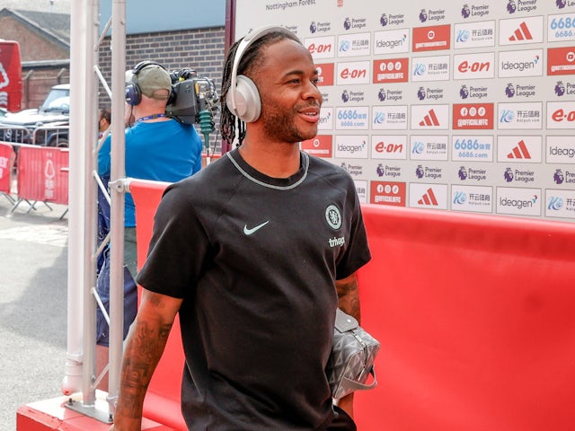 Chelsea forward Raheem Sterling on August 28, 2024