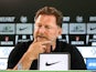 Ralph Hasenhuttl speaking to the press on August 25, 2024