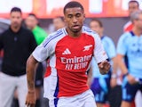 Arsenal's Reiss Nelson in action on July 27, 2024