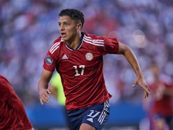 Warren Madrigal of Costa Rica at the CONCACAF Nations League on March 23, 2024