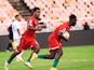 Abedi Bigirimana celebrates after scoring for Burundi on September 3, 2024