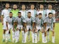 Algeria players line up on September 5, 2024