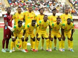 Benin players line up on September 7, 2024