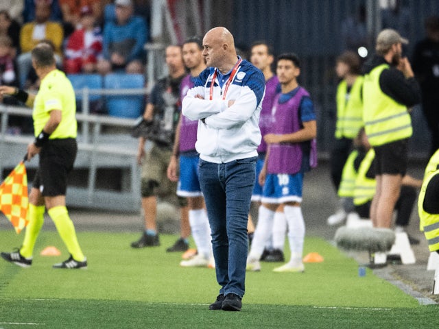 Cyprus manager Temuri Ketsbaia in June 2023