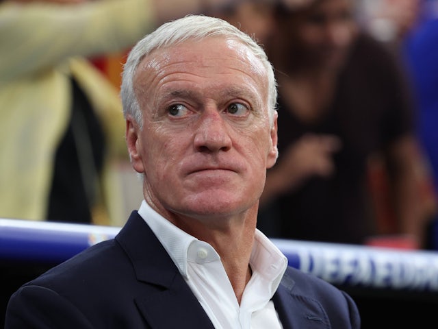 Didier Deschamps, allenatore della nazionale francese, durante le semifinali del Campionato Europeo 2024 - 9 luglio 2024. 