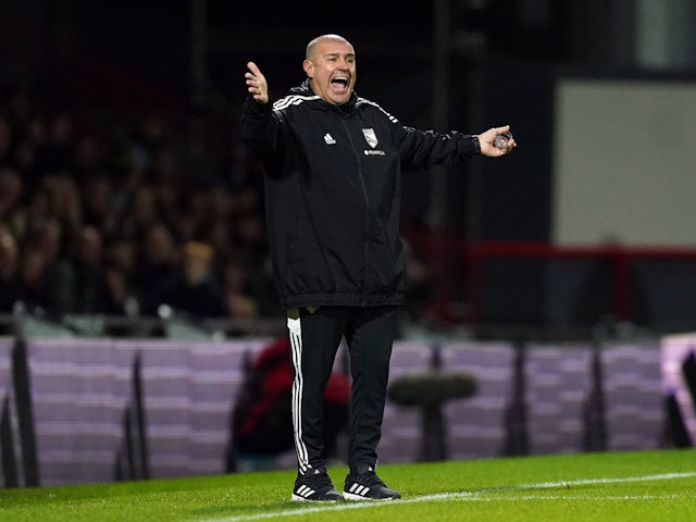 Gibraltar manager Julio Cesar Ribas in October 2023