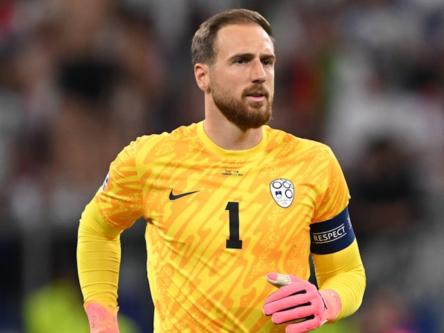 Den slovenske målvakten Jan Oblak 1. juli 2024