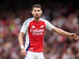 Arsenal's Jorginho in action on August 7, 2024