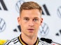 Germany's Joshua Kimmich during a press conference on September 3, 2024