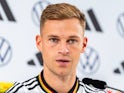 Germany's Joshua Kimmich during a press conference on September 3, 2024