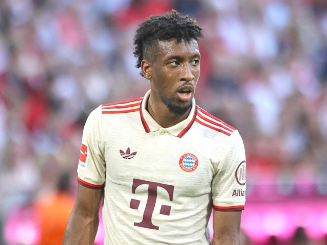 Bayern Munich's Kingsley Coman on September 1, 2024