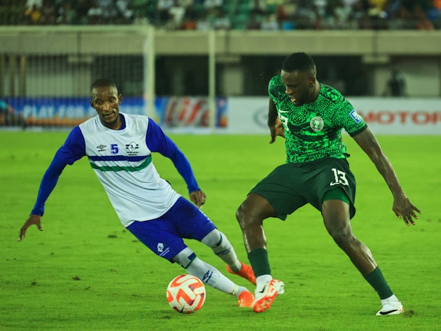 Match between Nigeria and Lesotho on August 31, 2024