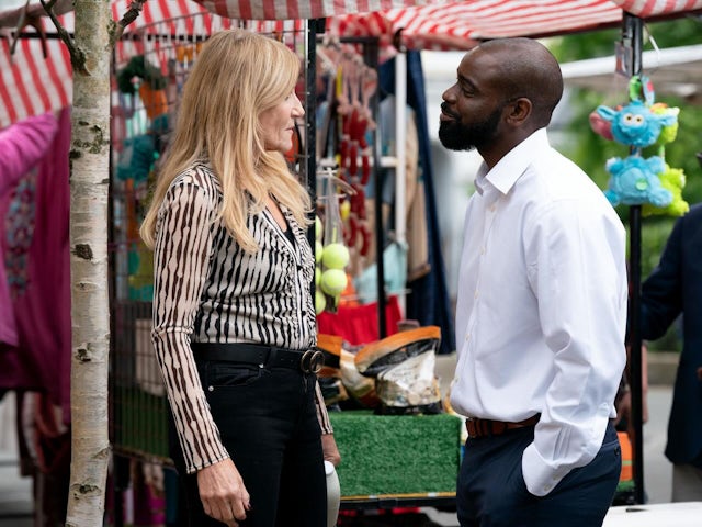 Cindy and Junior on EastEnders on August 20, 2024