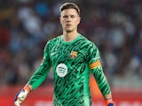 Barcelona goalkeeper Marc-Andre ter Stegen on August 12, 2024