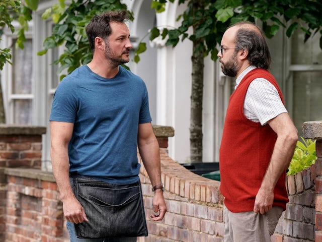 Martin and Reiss on EastEnders on August 20, 2024