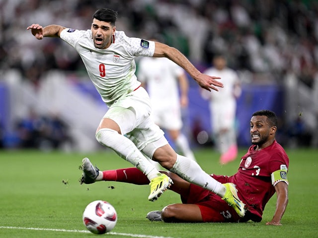 Mehdi Taremi of Iran on February 7, 2024