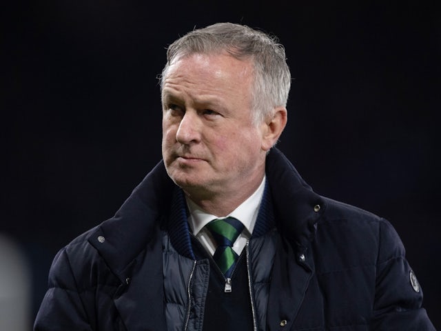 Northern Ireland head coach Michael O'Neill on March 26, 2024