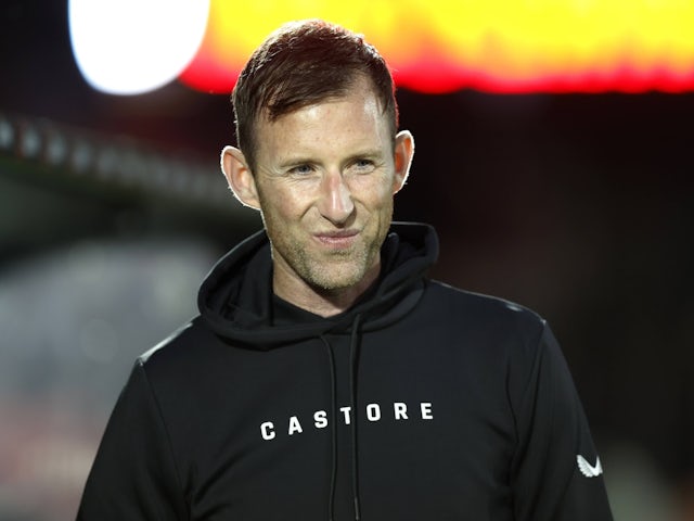 MK Dons head coach Mike Williamson on September 2, 2024