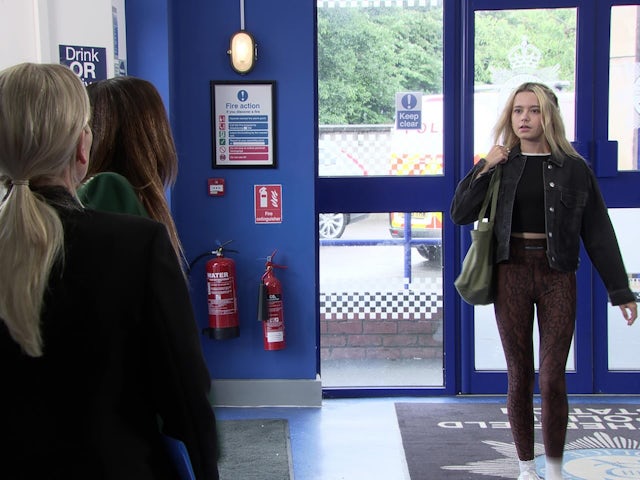 Betsy on Coronation Street on September 9, 2024