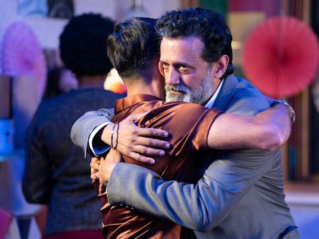 Vinny and Nish on EastEnders on September 18, 2024