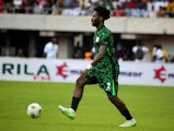 Ola Aina in action for Nigeria 