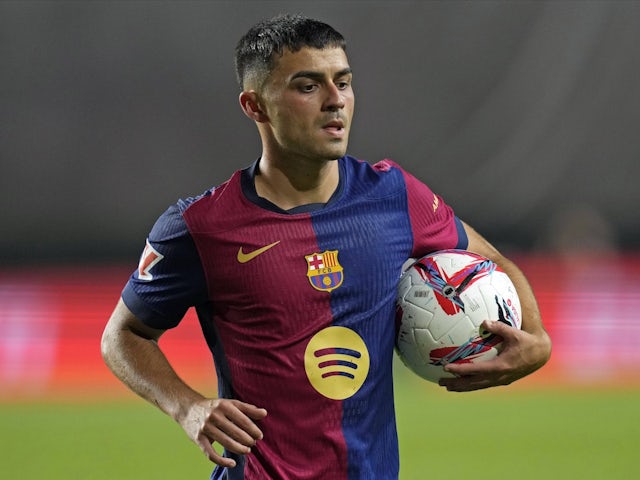 Barcelona midfielder Pedri on August 27, 2024