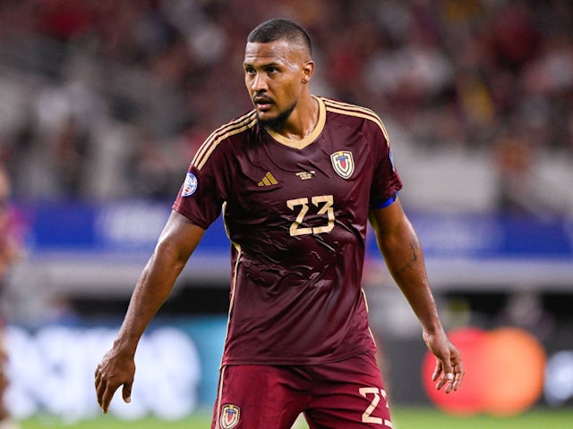 Ecuador's Salomon Rondon in action on July 6, 2024