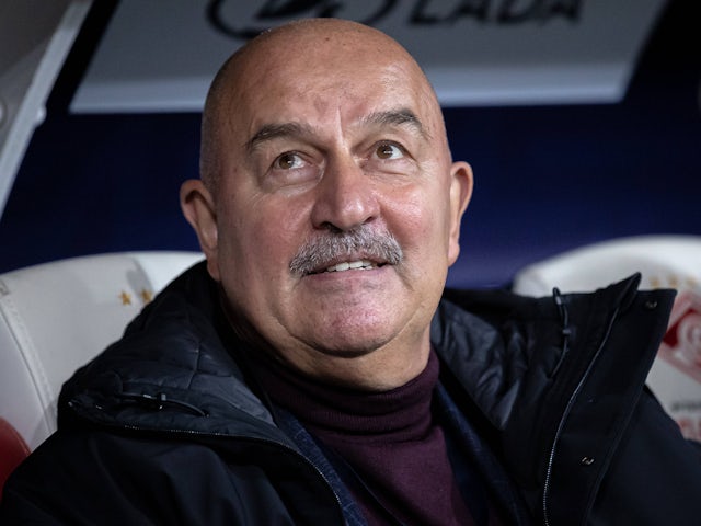 Current Kazakh coach Stanislav Cherchesov pictured in September 2023