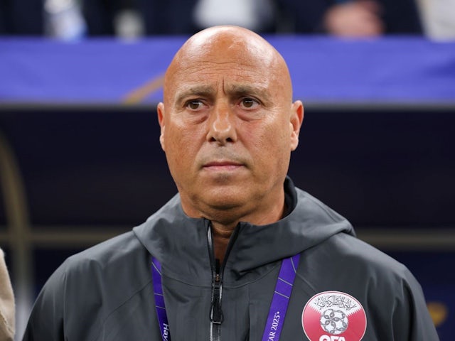 Tintin Marquez head coach at AFC Asian Cup Qatar 2023 Final match between Jordan 1-3 Qatar at Lusail Stadium in Lusail, Qatar on February 10, 2024