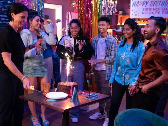 The Panesars celebrate on EastEnders on September 18, 2024