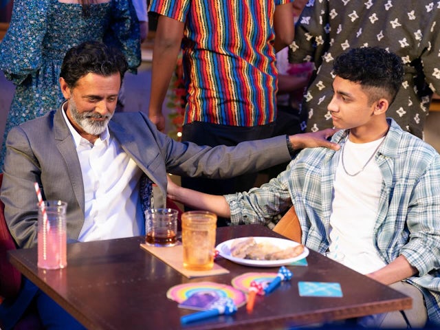 Nish and Nugget on EastEnders on September 18, 2024